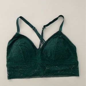 Green Lace Bralette